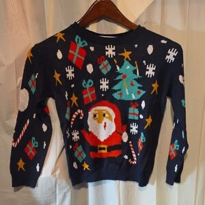Boys Santa Christmas Sweater